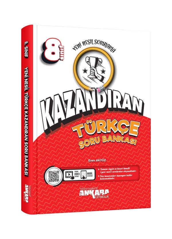 Ankara 8.Sınıf Türkçe Kazandıran Soru Bankası