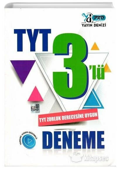 YAYIN DENİZİ TYT PRO DENEME 3 LÜ - 2022-23