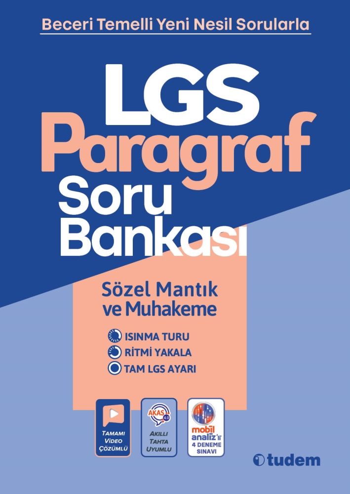 Tudem Lgs Paragraf Soru Bankası