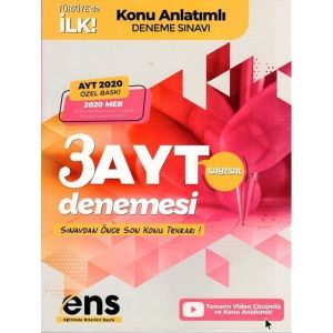 Ens Destek Ayt *Özel* Sayısal Ka.3 Lü