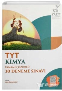 YAZIT YKS TYT KİMYA TAMAMI ÇÖZÜMLÜ 30 DENEME SINAVI *YENİ*