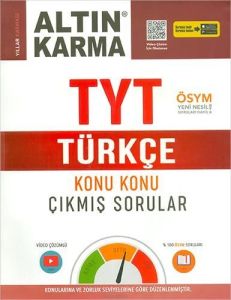 Altın Karma Tyt Türkçe Çıkmış Sorular