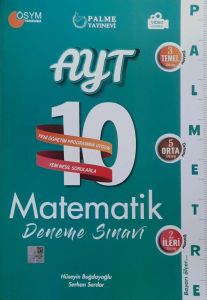 Palme Yayınları Ayt Matematik Palmetre Video Çözümlü 10 Deneme 2021 Mayıs