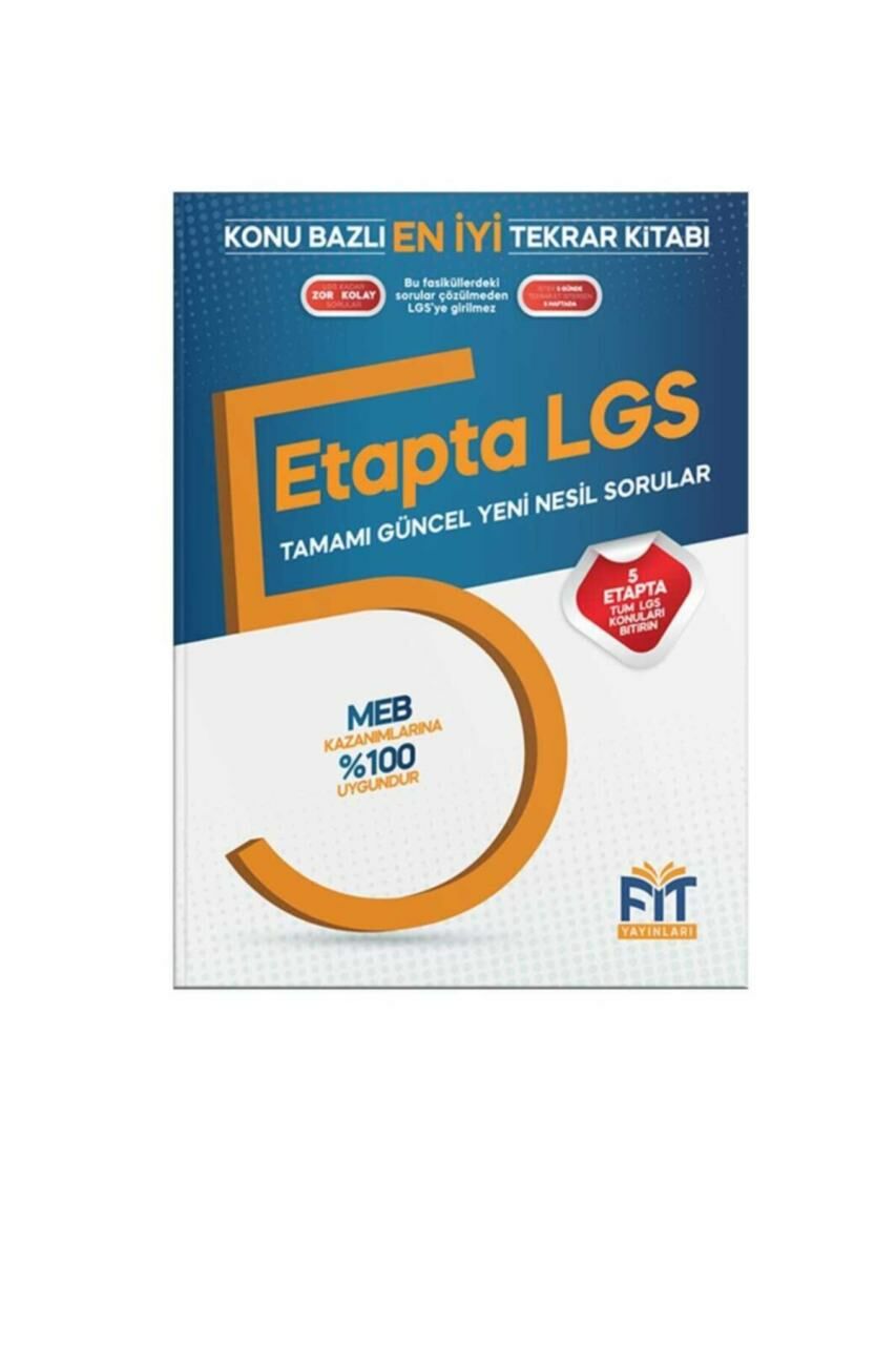 Fit Yayınları 5 Etapta Lgs 8. Sınıf Tüm Dersler 5 Etapta Lgs 2021