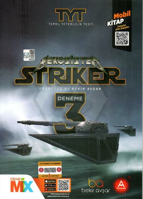 A Yayınları Tyt Ekosister Striker 3 Deneme