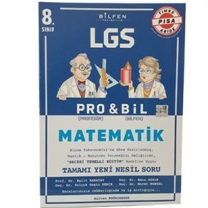 Bilfen 8.Sınıf Matematik 8 Pro&Bıl Soru Bankası