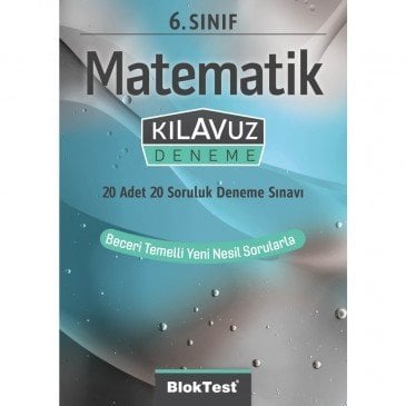 Bloktest 6.Sınıf Bloktest Matematik Kılavuz Deneme