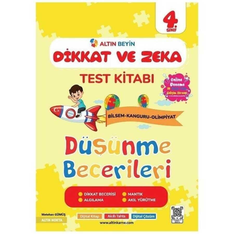 Altın Nokta 4.Sınıf Altın Beyin Dikkaty Ve Zeka Kitabı