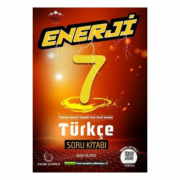 Palme 7.Sınıf Enerji Türkçe Soru Kitabı