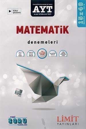 Limit Yks Ayt Matematik 15X40 Denemeleri Video Çözümlü Limit Yayınları