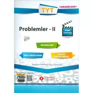 Sonuç Yayınları  Tyt Problemler -Iı- 2021-2022