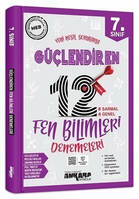 Ankara 7.Sınıf Fen Bil.Güçlendiren 20 Deneme