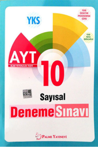 Palme Yayınları Ayt Sayısal 10 Deneme Sınavı