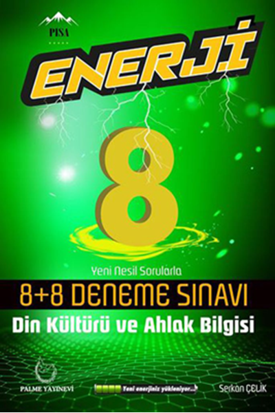 Palme 8.Sınıf Din Kültürü Ve Ahlak Bilgisi Enerji 8+8 Deneme Sınavı