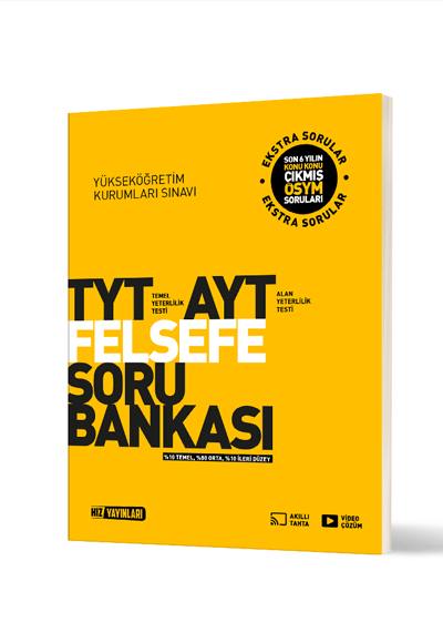 HIZ TYT-AYT FELSEFE SORU BANKASI 2024