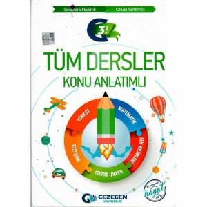 Gezegen 3.Sınıf Tüm Dersler Konu Anlatımlı