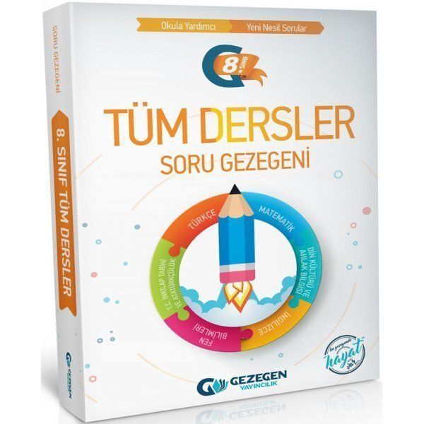 Gezegen 8.Sınıf Tüm Dersler Soru Bankası