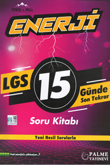 Palme Yayıncılık 8. Sınıf Lgs 15 Günde Son Tekrar Enerji Soru Kitabı