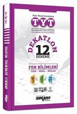 Ankara Tyt Dekatlon Fen Bilimleri 12 Deneme