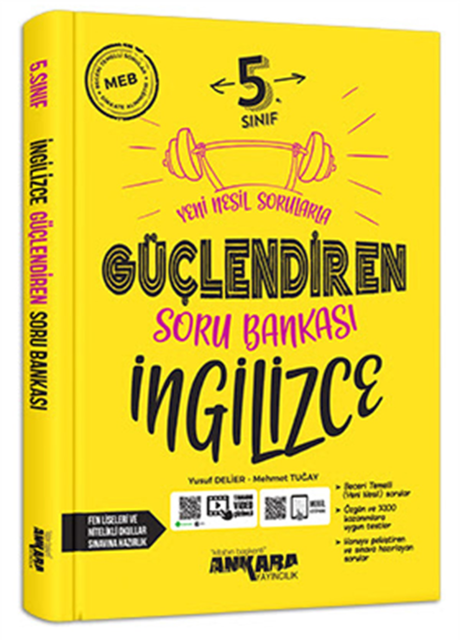 Ankara 5.Sınıf İngilizce Güçlendiren Soru Bankası