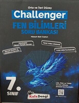 Kafadengi 7. Sınıf Challenger Fen Bilimleri Soru Bankası