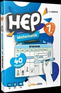 HİPER ZEKA 7.SINIF HEP MATEMATİK HAFTALIK DENEME FÖYLERİ