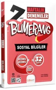 Günay Bumerang 32 Hafalık Sosyal Bilgiler  Denemeleri