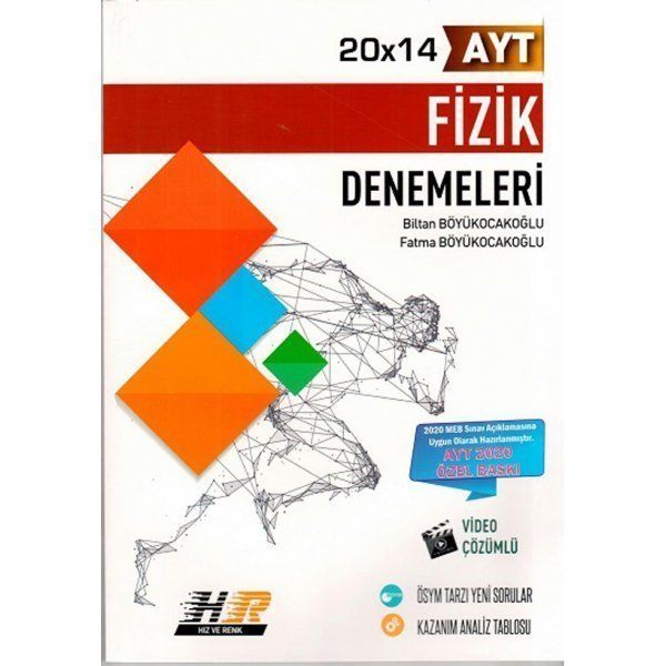 Hız Ve Renk Ayt *Özel* Deneme Fizik (24*14)