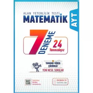 DERECE AYT MATEMATİK 7 Lİ DENEME