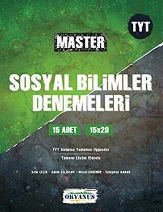 Okyanus Tyt Master 15 Sosyal Bilgiler Denemeleri