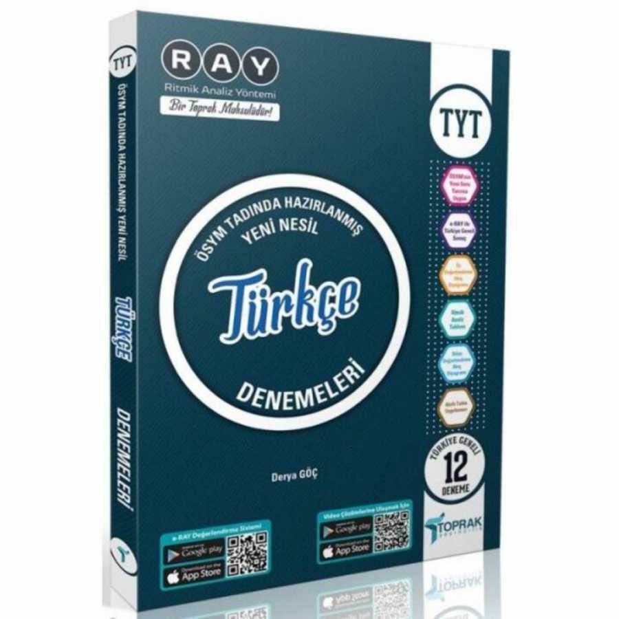 Toprak Yayınları  Tyt Türkçe Deneme Kitabı