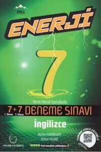 Palme 7.Sınıf Enerji İngilizce 7+7 Deneme Sınavı