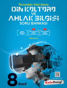 Kafa Dengi Yayınları 8.Sınıf Din Kültürü Ve Ahlak Bilgisi Soru Bankası  (Tümü Video Çözümlü) 144 Sayfa
