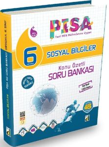 6.Sınıf Pısa Sosyal Bilgiler Konu Özetli Soru Bankası Damla Yayınları