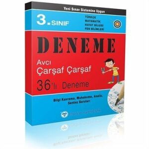 Mutlu 3.Sınıf Çarşaf Çarşaf 36'Lı Deneme