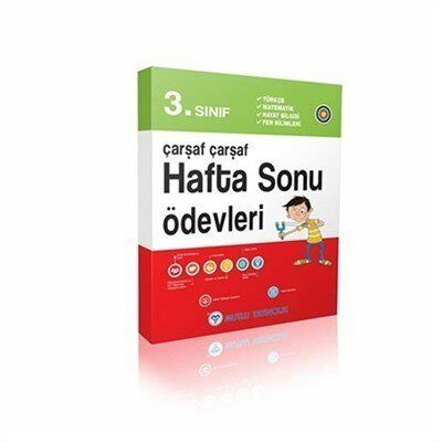 Mutlu 3.Sınıf Çarşaf Çarşaf Hafta Sonu Ödevleri