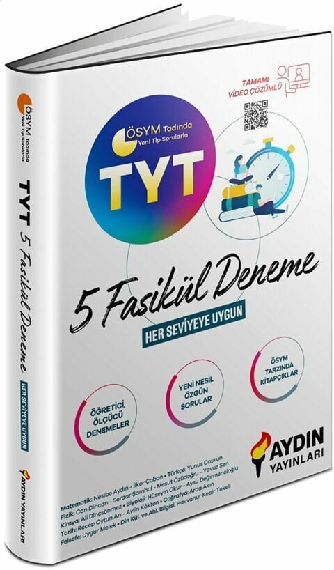 Aydın Tyt 5 Fasikül Deneme