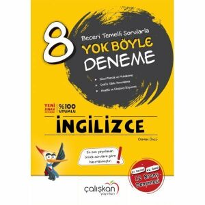 Çalışkan 8.Sınıf Yok Böyle Branş Denemesi/İngilizce