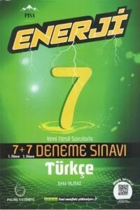 Palme 7. Sınıf Enerji Türkçe 7+7 Deneme Sınavı