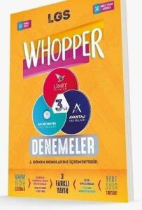 Limit Yayınları Whopper Deneme Ve Azza Platin Deneme 2 Kitap