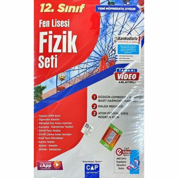 Çap 12.Sınıf Fen Lisesi Fizik Seti