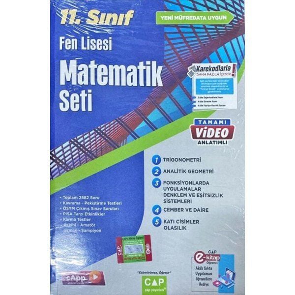 Çap 11.Sınıf Fen Lisesi Matematik Set