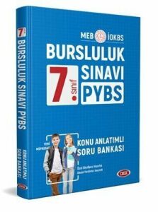 Data 7.Sınıf Bursluluk Sınavı Hazırlık Kitabı (İokbs-Pybs) Yeni