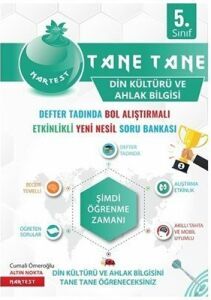 Nartest 5.Sınıf Yeşil Defter Tadında Tane Din Kültürü