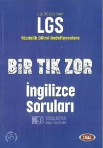 Data Lgs Bir Tık Zor İngilizce Soruları