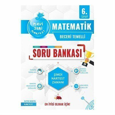 Nartest 6.Sınıf Mavi Matematik Soru Bankası