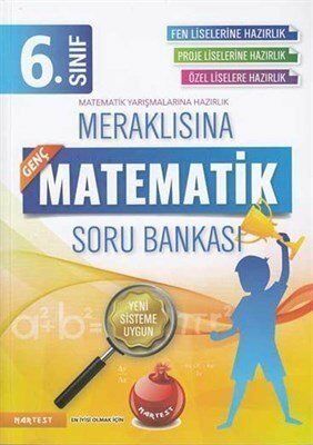 Nartest 6.Sınıf Meraklısına Genç Matematik Soru Bankası Fen Liselerine Hazırlık