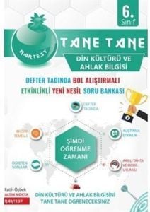 Nartest 6.Sınıf Yeşil Defter Tadında Tane Din Kültürü