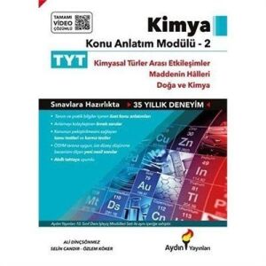 Aydın Tyt Kimya Ka Mod.2 (Kimyasal Türler Arası Etkileşimler Maddenin Halleri Doğa Ve Kimy