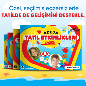 Adeda Tatil Etkinlikleri Kitabı 1. Sınıf